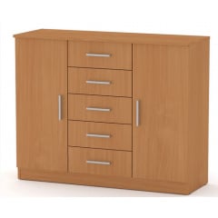 Комод Компанит 5+2 1110x891x390 дсп Бук Днепр