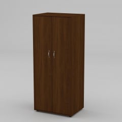 Шкаф-2 Компанит 1826x785x550 мм орех-экко двухдверный для одежды Новониколаевка
