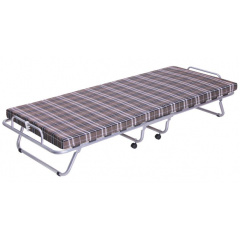 Раскладушка Classic 180х80 см на ламелях с матрасом толщиной 7 см в ткани Килт-4 Житомир