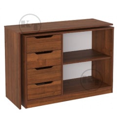 Комод-стол Компанит трансформер дсп орех Киев