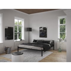 Металлическая кровать Лидс Тенеро 180х190 см двуспальная на ножках Киев