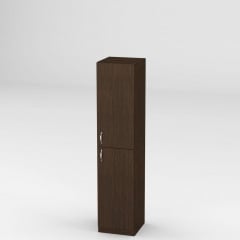 Книжный шкаф Компанит КШ-13 1587x366x350 мм венге Нововолынск