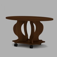 Стол журнальный Компанит Венеция орех Буча