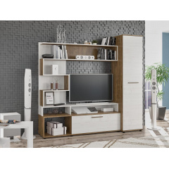 Міні-стінка Меблі-Сервіс Феррара світла з пеналом дсп-дуб апріл Київ