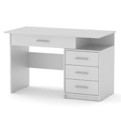 Стіл письмовий Компаніт Студент-2 1200х600х750 мм лдсп білий Бердянськ