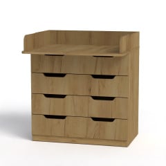 Пеленальный комод-столик Компанит с выдвижными ящиками лдсп дуб-крафт Тернополь