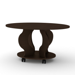 Журнальный столик Компанит Венеция-2 900х484х595 мм Венге Мукачево