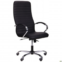 Офсне крісло керівника АМФ Фрідом Хром ANYFIX чорне Золотоноша