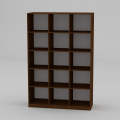 Книжный шкаф Компанит КШ-3 1950x1300x448 мм яблоня Луцк