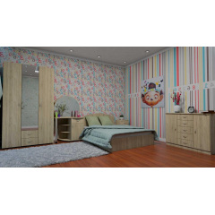 Спальня Компаніт комплект №1 дсп дуб-сонома Михайлівка