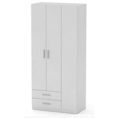 Шафа-13 Компаніт трьохдверний для одягу 1950х900х464 мм білий Нова Каховка
