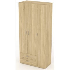 Шафа-13 Компаніт трьохдверний для одягу 1950х900х464 мм дуб-сонома Чернівці