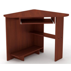 Компьютерный стол угловой Компанит СУ-15 лдсп в цвете яблоня Хмельницкий