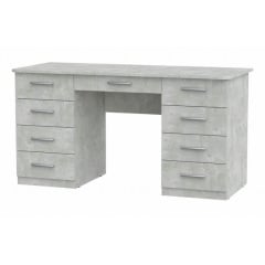 Письменный стол Учитель-3 Компанит 1400х600 мм с двумя тумбочками дсп в цвете белом - нимфея альба Черновцы