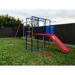 Комплекс спортивно-ігровий дитячий Dali № 811-2 спортмайданчик металева для вулиці Бородянка