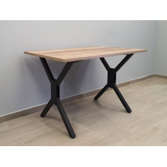 Кухонный стол Спектр Тенеро 120х75 см прямоугольный на наметаллокаркасе Виноградов