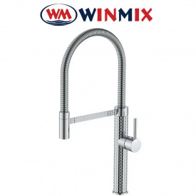 Змішувач для кухні Вухо Winmix Premium Spark (Chr-017) SS COLOR, Польща