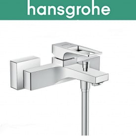 Змішувач Hansgrohe (art 74540000) для ванни Metropol, одноважільний з петлеподібною ручкою, Хром