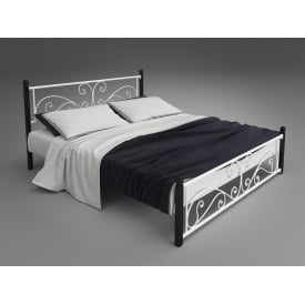 Двоспальне ліжко Tenero Нарцис на дерев'яних ніжках