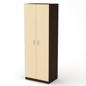 Шкаф-1 Компанит 650х1800х456 мм Венге