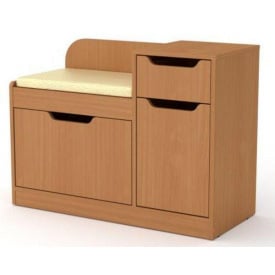 Тумбочка для обуви Компанит ТО-12 900х660х380 мм Бук