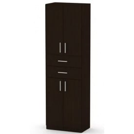 Книжный шкаф Компанит КШ-11 1950х600х366 мм дсп венге для офиса документов