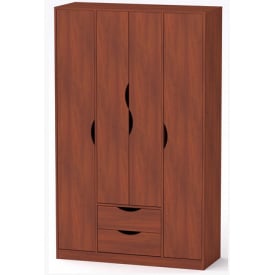 Прихожая Компанит Любовь шкаф четырехдверный лдсп яблоня