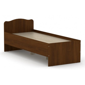 Односпальная кровать 80х200 см Компанит лдсп орех