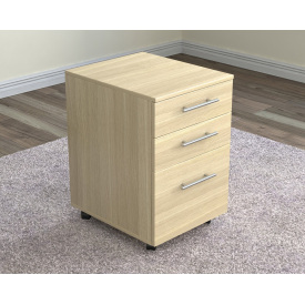 Офисная тумба Loft-Design L-420 мобильная на три выдвижных ящика