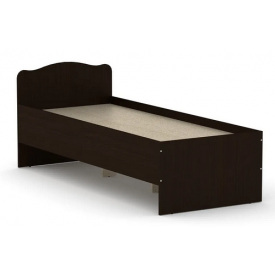 Односпальная кровать 80х200 см Компанит лдсп венге