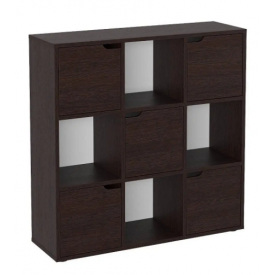 Напольная полка-стеллаж Компанит П-33 дсп венге