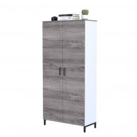 Шкаф офисный LT-90-190 Loft-Design Палена-белый