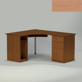 Компьютерный стол угловой Компанит СУ-9 1500х1250х736 мм бук