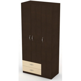 Шкаф-13 Компанит 1950х900х464 мм трехдверный для одежды