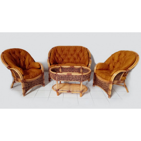 Плетені меблі з ротанга Cruzo Копакабана комплект садовой мебели