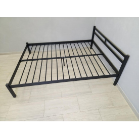 Металлическая кровать Лидс Тенеро 140х200 см двуспальная на ножках