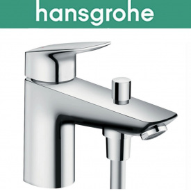 Змішувач Hansgrohe (art 71312000) на борт ванни з перемикачем на душ Logis Monotrou, хром