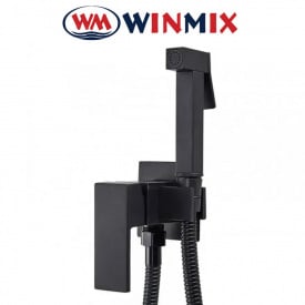 Змішувач для гігієнічного душу Winmix Premium Mark inner BLACK (Chr-002), Польща