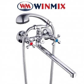 Змішувач для ванни довгий ніс Winmix DMT7-B827, Польща