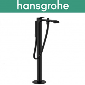 Змішувач для ванни Hansgrohe (art 75445670) Vivenis без донного клапана чорний мат