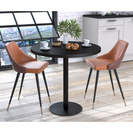 Стол обеденный BS-450 Loft-Design круглый D-80 см венге