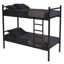 Двухъярусная кровать Лидс Tenero металлическая для взрослых