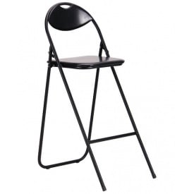 Стул Джокер Хокер черный ПВХ синий