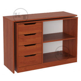 Комод-стіл Компаніт трансформер-дисп яблуня