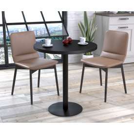 Стол обеденный BS-450 Loft-Design круглый D-70 см венге