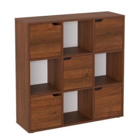 Напольная полка-стеллаж Компанит П-33 дсп орех