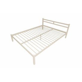 Металлическая кровать Лидс Тенеро 140х190см двуспальная на ножках