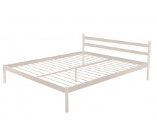 Кровать полуторная металлическая Метакам COMFORT-1 200x120 Бежевый