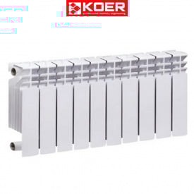 Біметалічний радіатор Koer Maxi 350*110 Чехія (два конвектори)