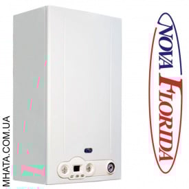 Газовий котел Nova Florida Delfis Monotermica CTFS 24 (двоконтурний, турбований) + труба
